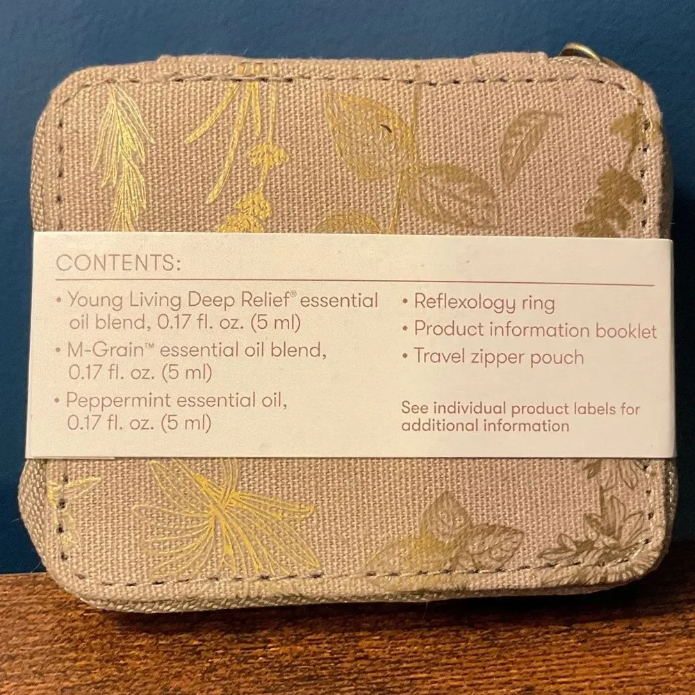 NWT Young Living Mind Over Matter M-Grain, Deep Relief and Peppermint Set